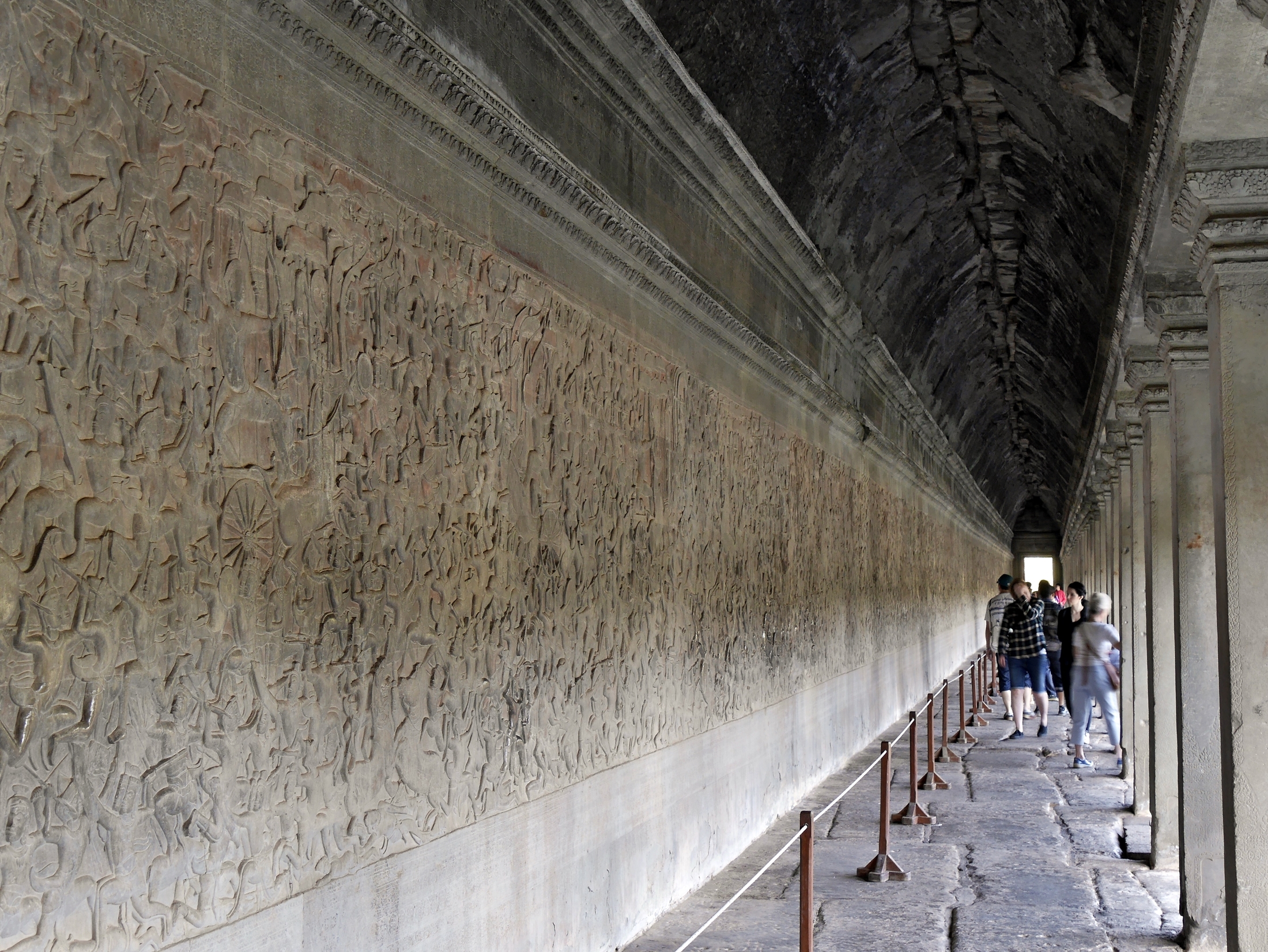 Großes Wandfries von Angkor Wat