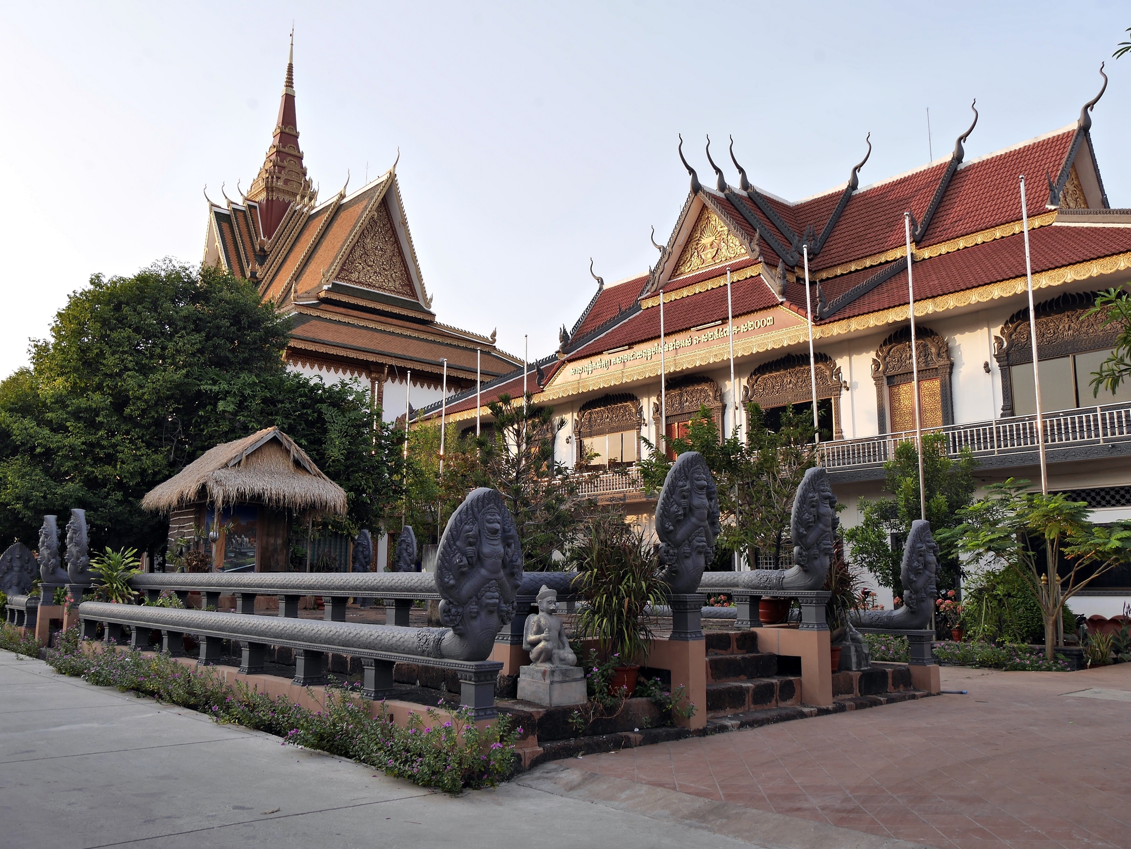 moderner Tempel in Siem Reap