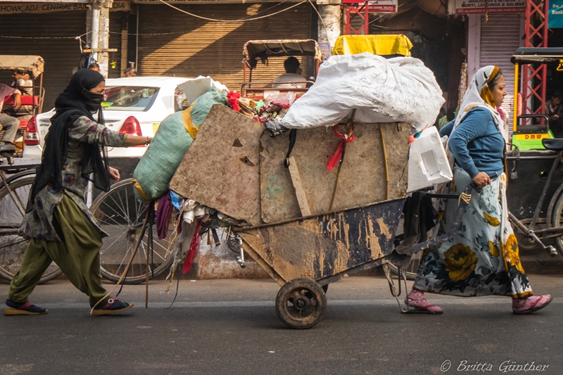 Müllabfuhr - Old Delhi