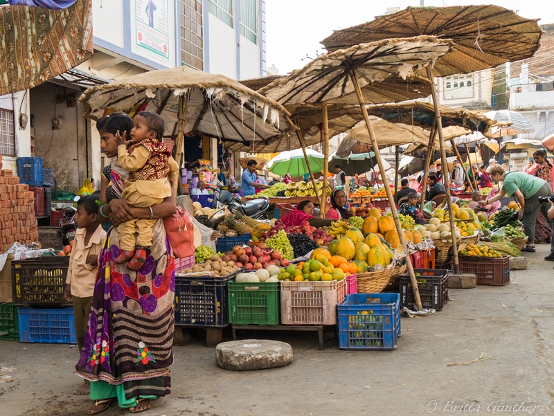 Gemüsemarkt Udaipur