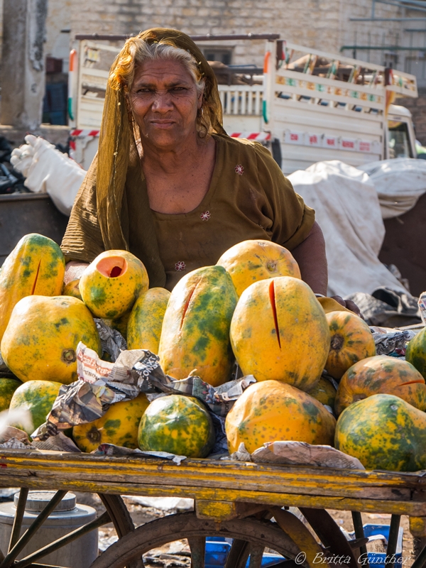 Melonenverkäuferin - Jodhpur