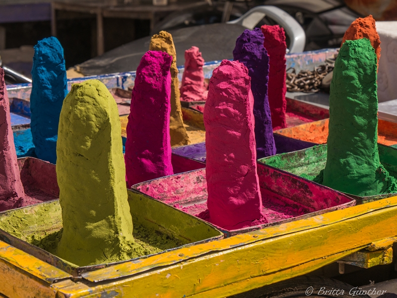Farben für Holi-Festival