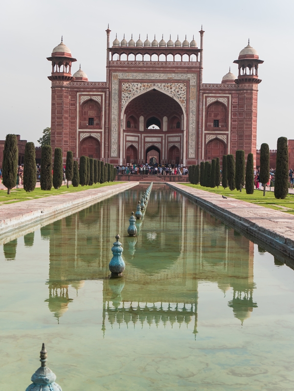 Eingangsgebäude - Taj Mahal