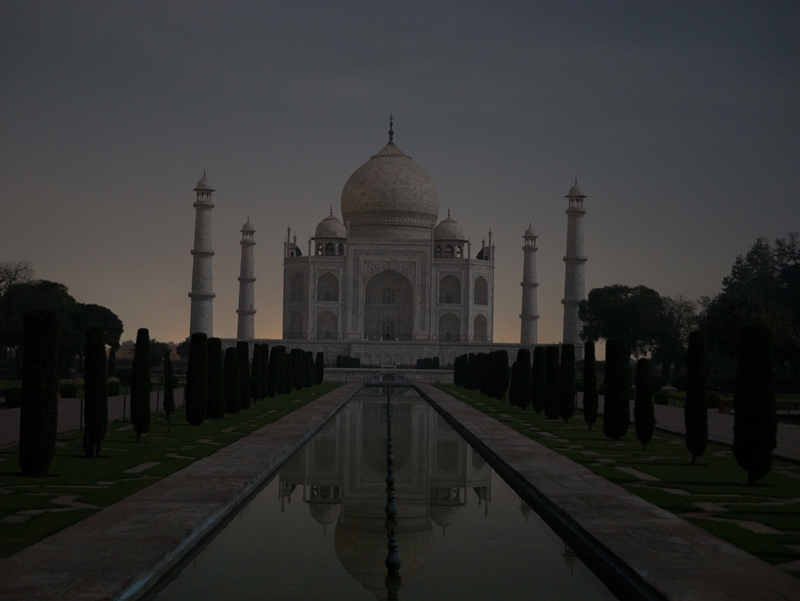 Taj Mahal im Mondlicht
