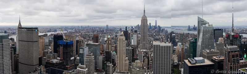 Panorama vom Rockefeller Center