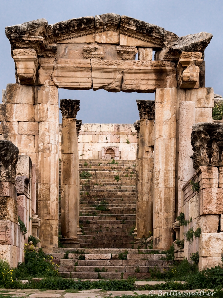 Tempeleingang in Jerash