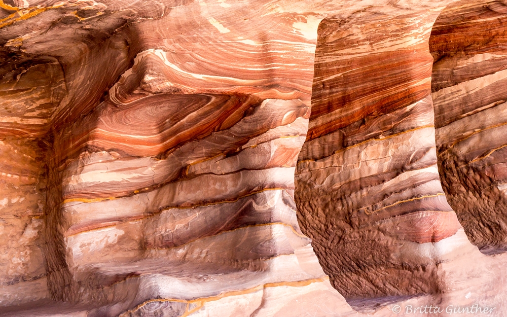 Die Farben von Petra