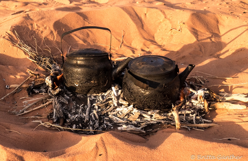 Tee in der Wüste